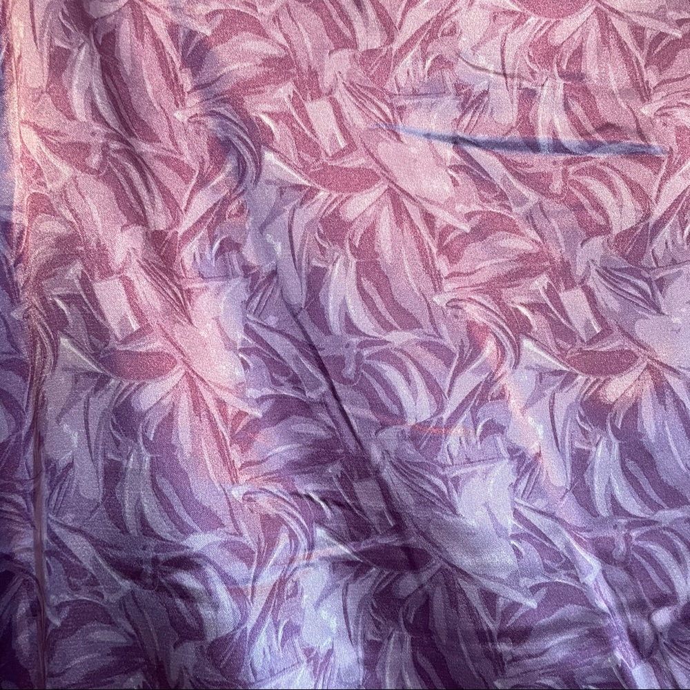 NWT purple pattern print slip dress - Picture 3 of 4